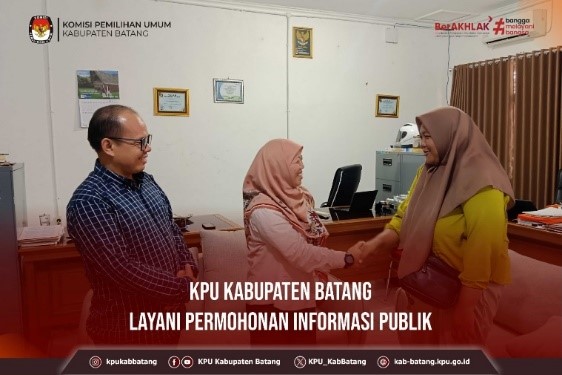 KPU Kabupaten Batang Layani Permohonan Informasi Publik